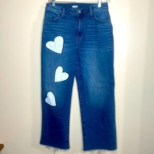 Custom painted jeans.